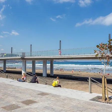 Flatguest Glass - Beach + Tv + Wifi Apartment Las Palmas de Gran Canaria